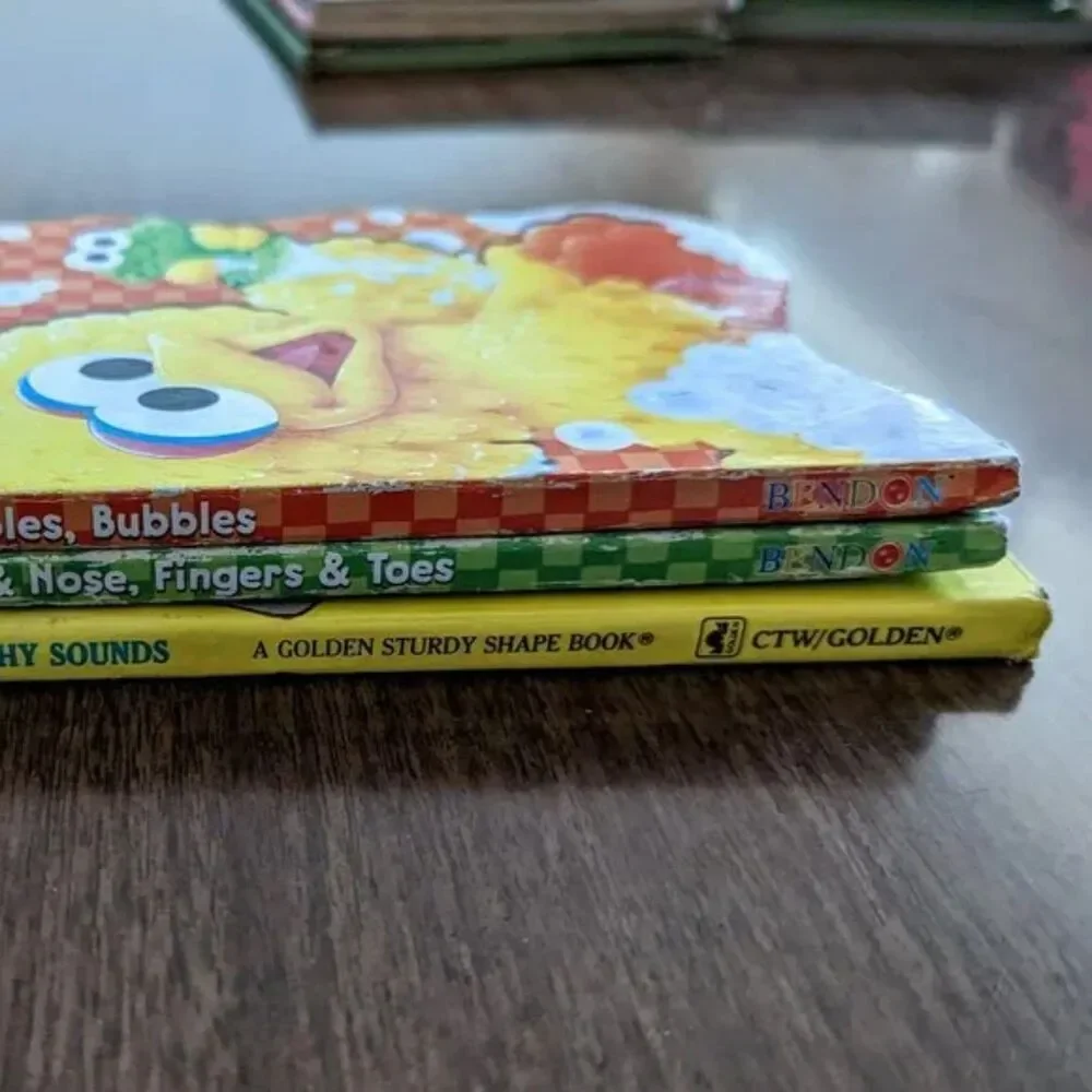 Sesame Street Bundle of 3 children's board books
